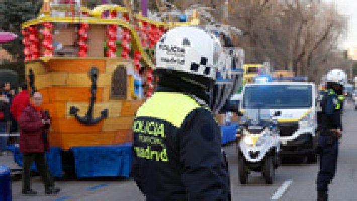 Madrid y Barcelona incrementan la seguridad para las cabalgatas de Reyes