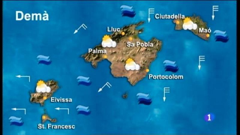 El temps a les Illes Balears - 05/01/17 