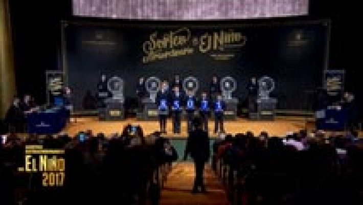 Lotería del Niño - El tercer premio del Niño, el 85.073, íntegro en Benetússer