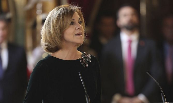 Informativo 24h - Discurso de la ministra de Defensa, María Dolores de Cospedal, en la Pascua Militar de 2017