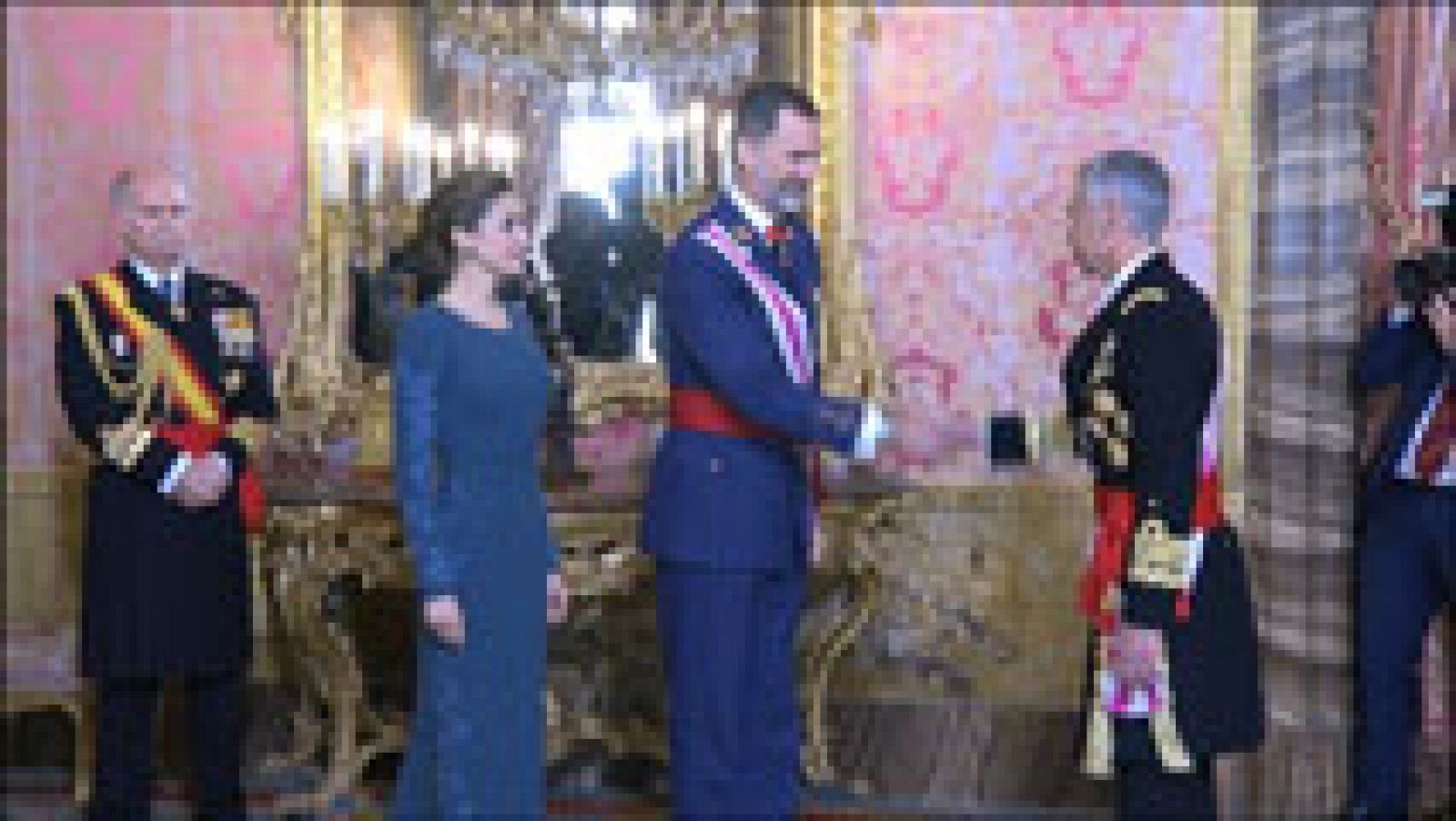 La Pascua Militar ha sido el primer acto oficial del Rey