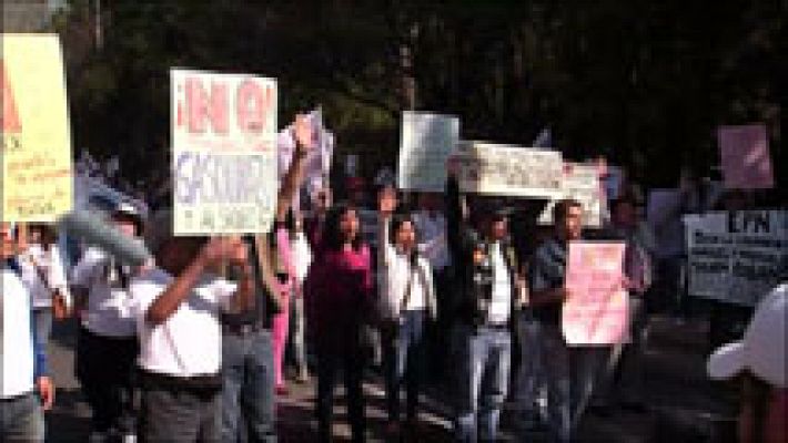 Protestas en México por el alza del combustible