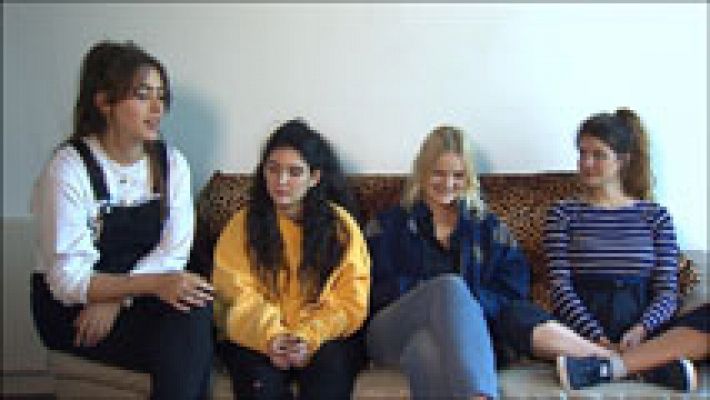 Telediario 1 - Hinds terminan su gira en la Sala La Riviera en Madrid