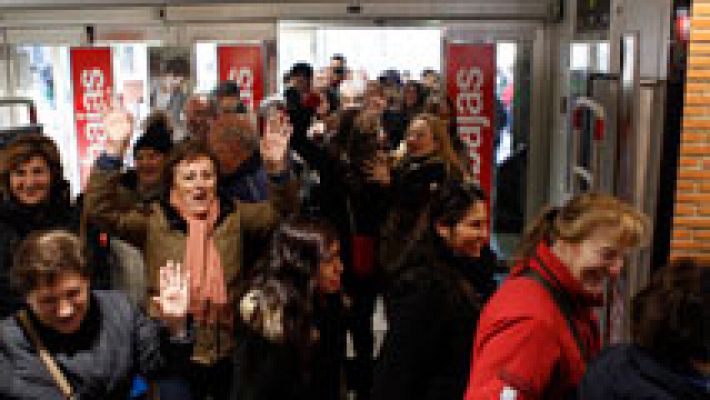 Telediario 1 - Vuelven las rebajas de invierno