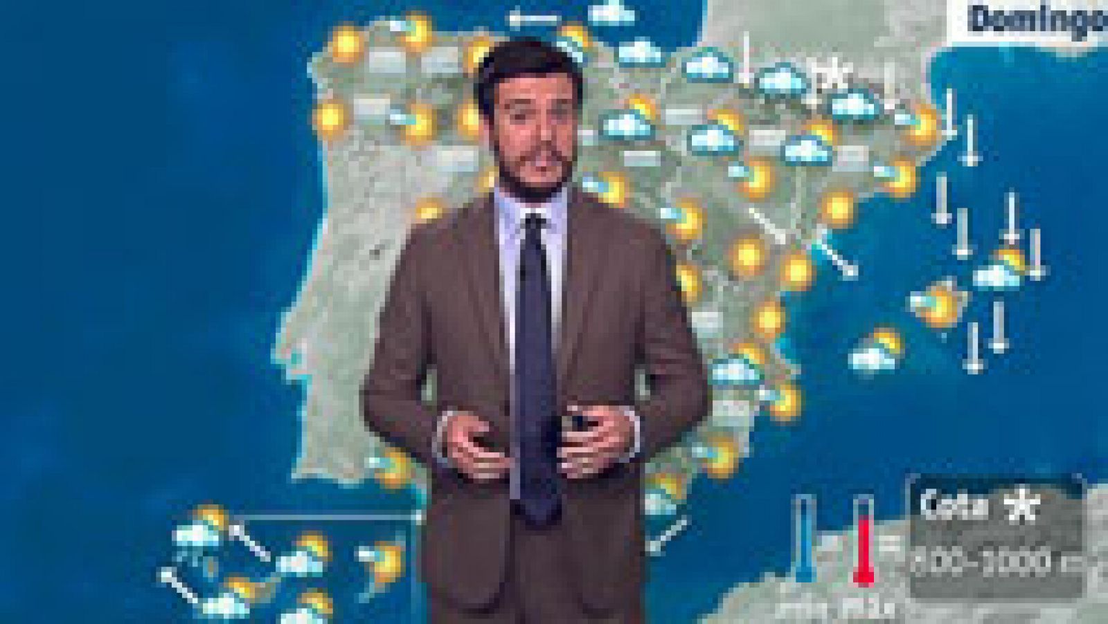 Cielos poco nubosos y heladas en el interior peninsular