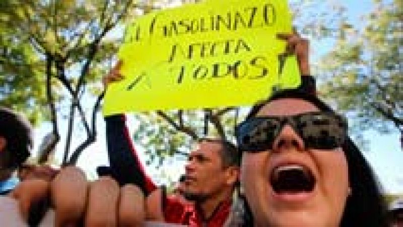 Continúan las manifestaciones en México contra la subida de la gasolina