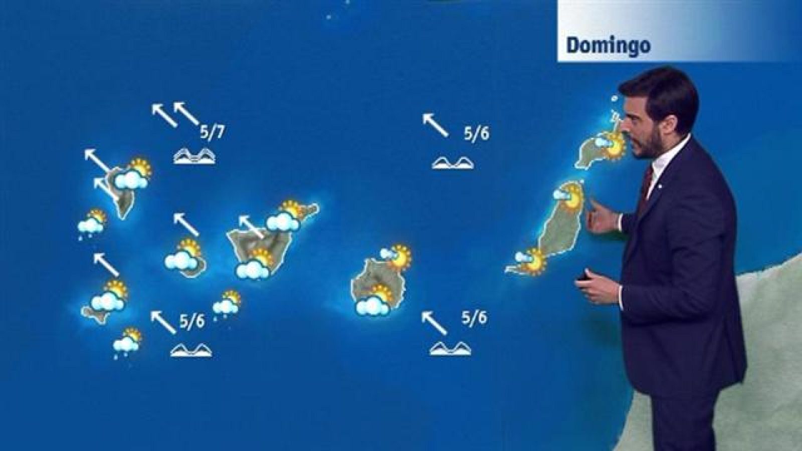 El tiempo en Canarias - 08/01/2017