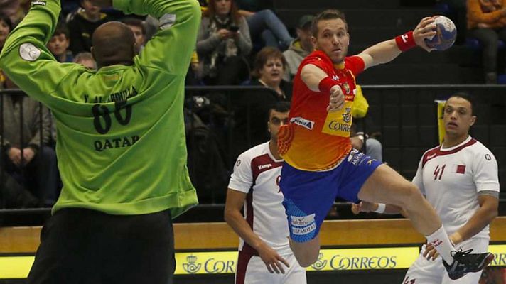 Balonmano - Torneo Internacional de España: España - Qatar