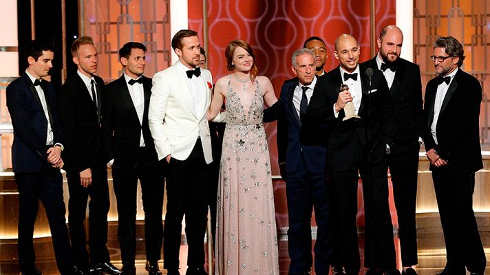  - 'La La Land' arrasa con siete Globos de Oro