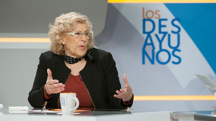 Los desayunos - Manuela Carmena: " El vehículo diésel es un atentado a la calidad del aire"