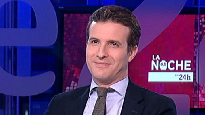 La noche en 24h - Pablo Casado: la exigencia de Cifuentes de 'un militante un voto' para las primarias "No es un órdago a la dirección"