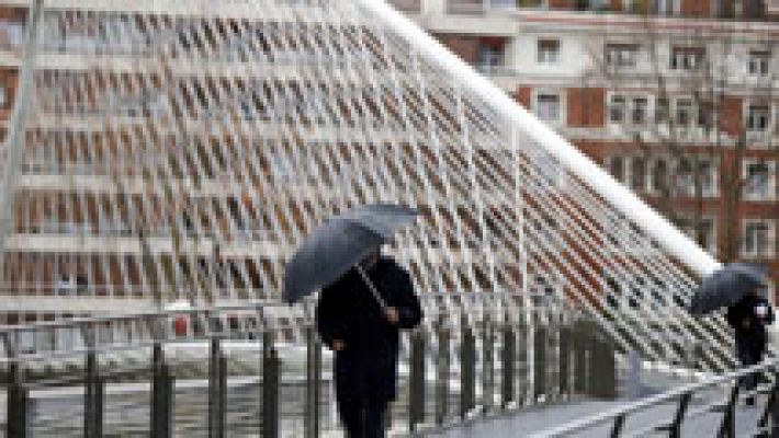 Lluvias fuertes en el litoral cantábrico y aumento de temperaturas