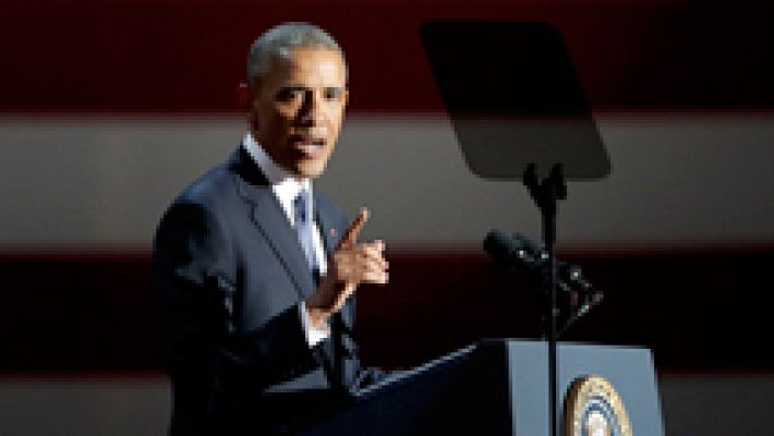 Último discurso íntegro de Barack Obama como presidente