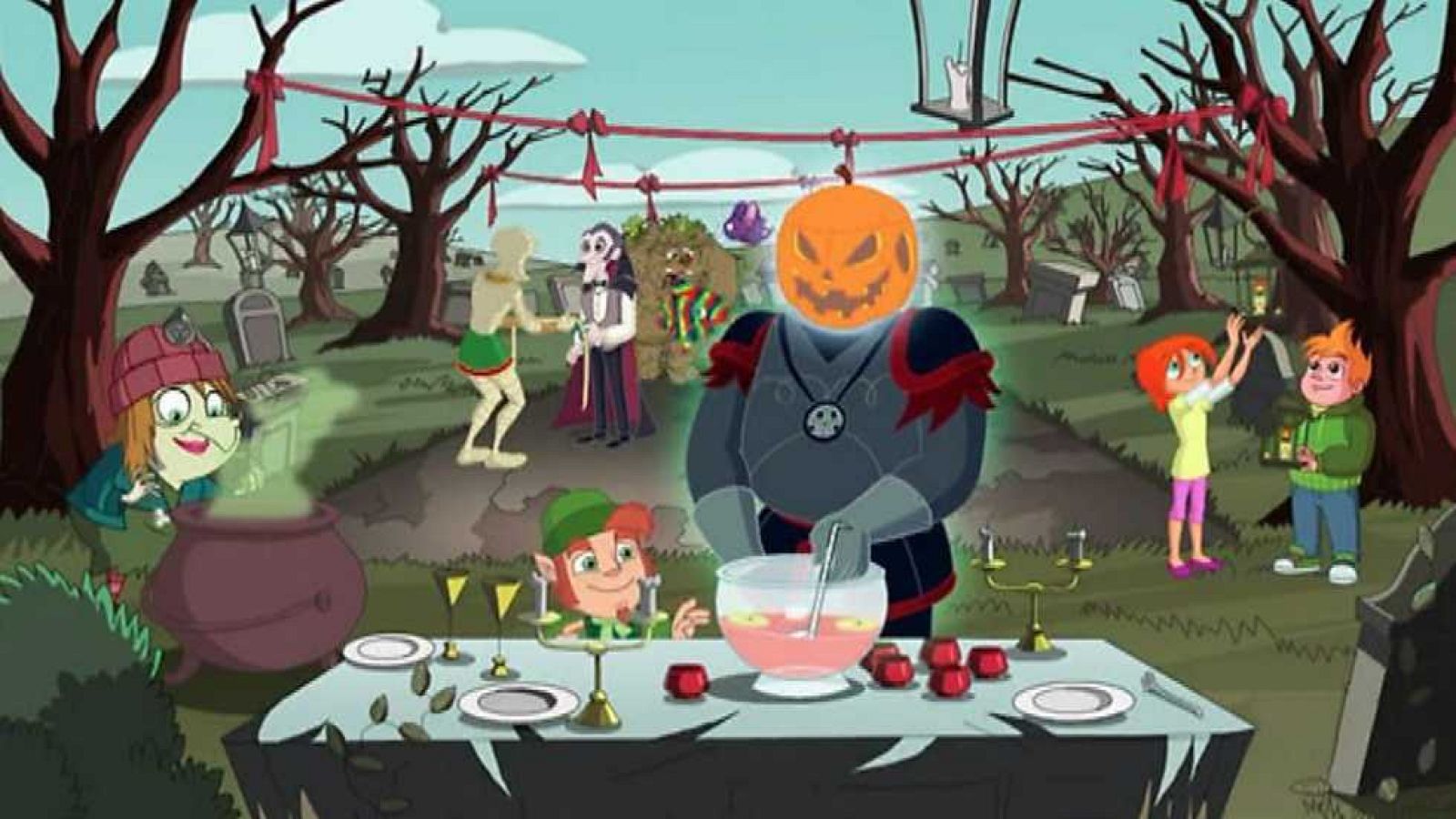 A spooktacular celebration! - Bat Pat en inglés | Watch