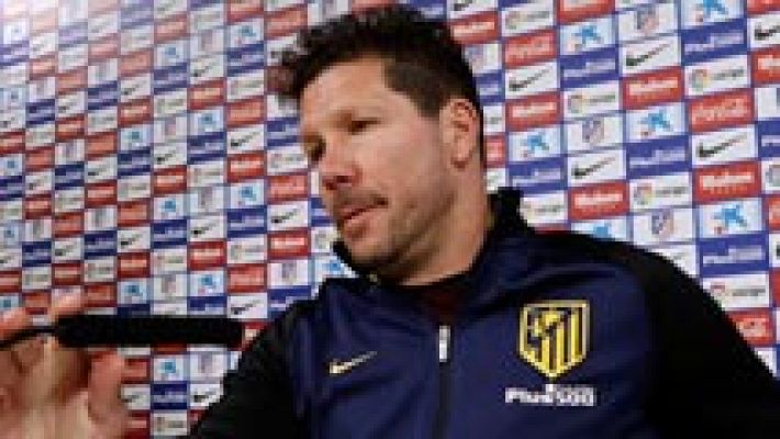 Simeone, satisfecho tras meterse en cuartos de Copa