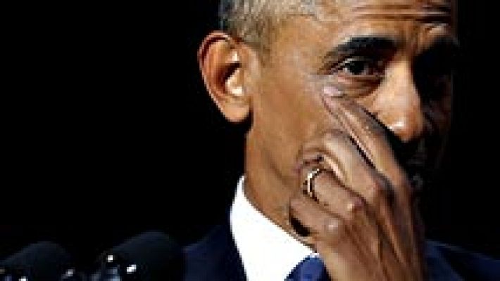 Telediario 1 - Obama se despide de la presidencia de Estados Unidos alertando de los peligros para la democracia