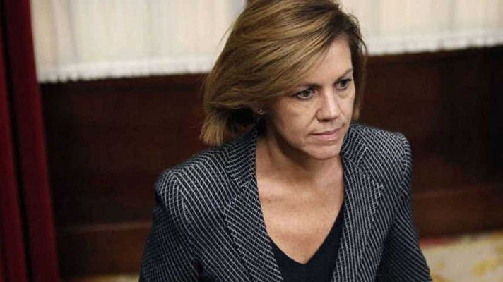 Telediario 1 - Cospedal reconoce la "responsabilidad" de Defensa en el accidente del Yak 42 y comparecerá en el Congreso