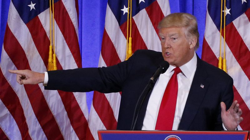 Trump asegura que M�xico va a pagar por el muro y dice de los mexicanos: "No les culpo de aprovecharse de EE.UU."