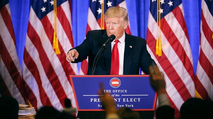 Informativo 24h - Trump ofrece su primera rueda de prensa