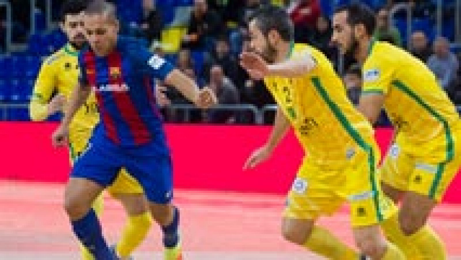 Sin programa: LNFS. Jornada 15. Barcelona Lassa 5-0 Jaén Paraíso Interior. Resumen | RTVE Play