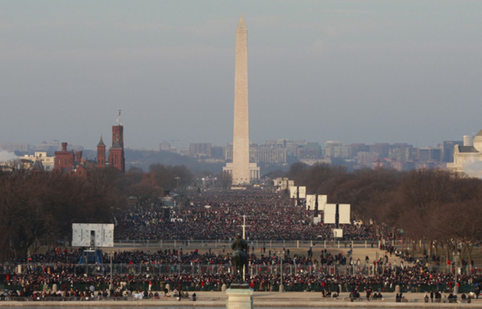 Todo listo para la toma de posesión de Obama