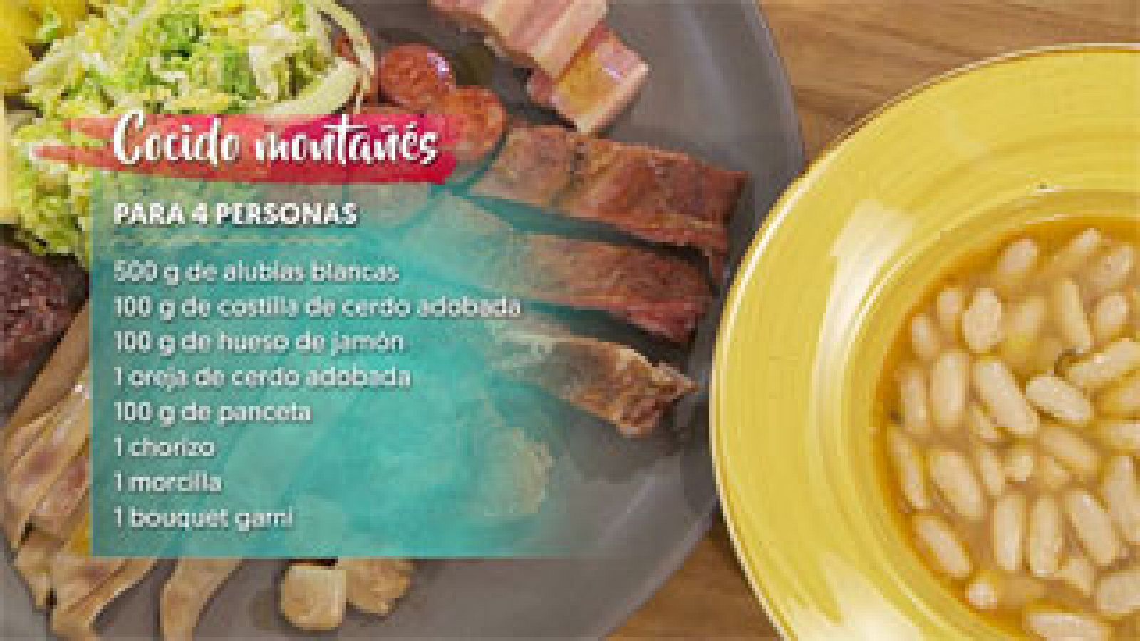 RTVE Cocina: Cocido montañés | RTVE Play