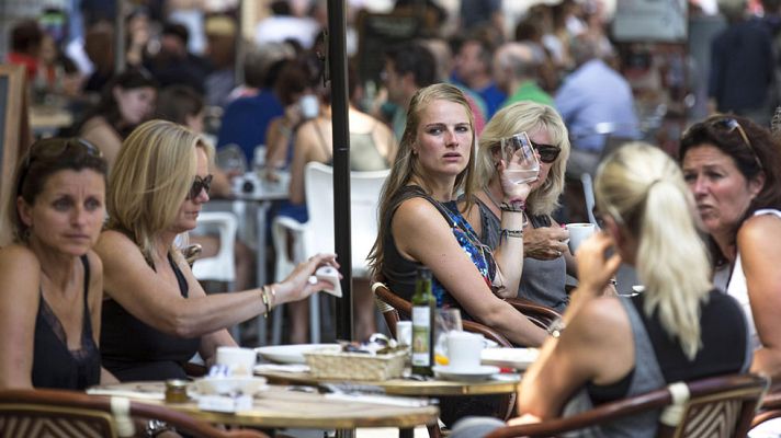 Telediario 1 - España recibió a más de 75 millones de turistas internacionales en 2016, un record histórico