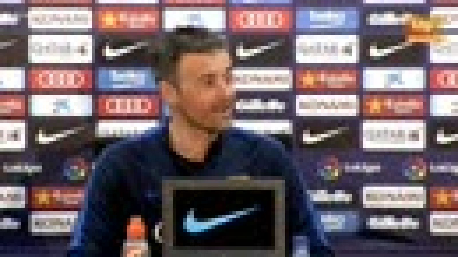 Luis Enrique: "Será una eliminatoria apasionante, pero será distinto a la Liga"