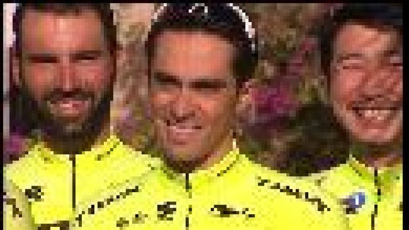 Contador estrena equip, mallot i bicicleta a les carreteres de Mallorca