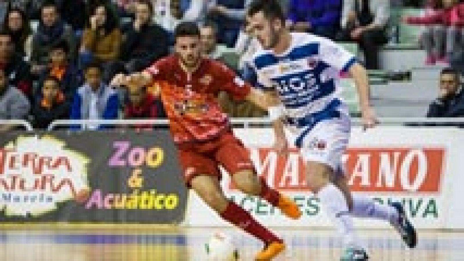 Sin programa: LNFS - Jornada 16: ElPozo Murcia 9-0 Ríos Renovables Zaragoza | RTVE Play