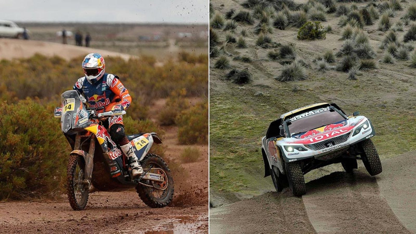 El británico Sam Sunderland (KTM), en motos, y el francés Stéphane Peterhansel (Peugeot), en coches, se han proclamado campeones del Rally Dakar 2017 en la duodécima y última etapa de la prueba más dura del motor, que ha terminado en Buneos Aires tras una cronometrada de 64 kilómetros. [Todo el Rally Dakar 2017 en el especial de RTVE.es]