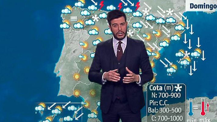 El tiempo - Activada la alerta roja por riesgo extremo de nevadas en el Pirineo