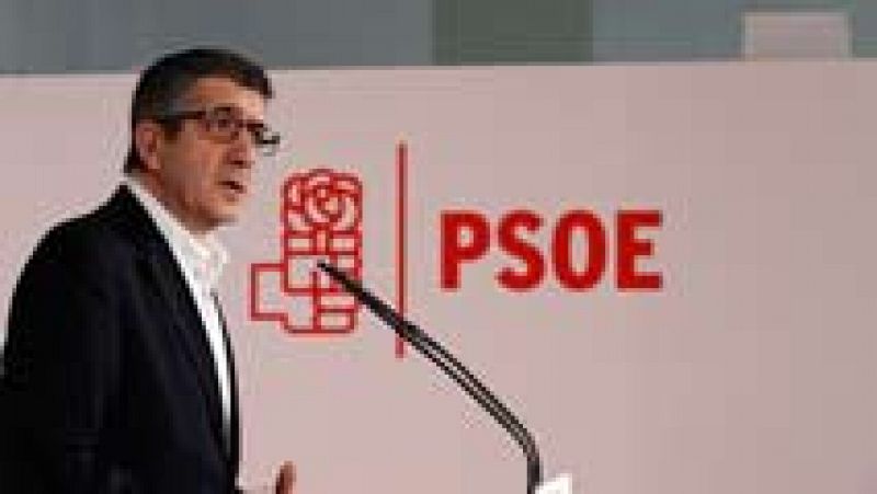 Patxi López : "Me siento con fuerzas para reconstruir el PSOE"