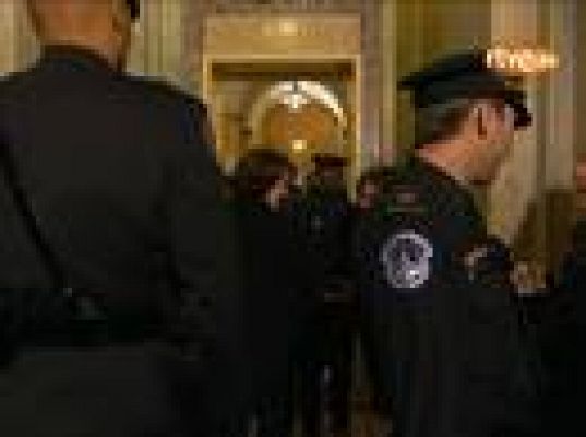  - Obama recibido por Bush