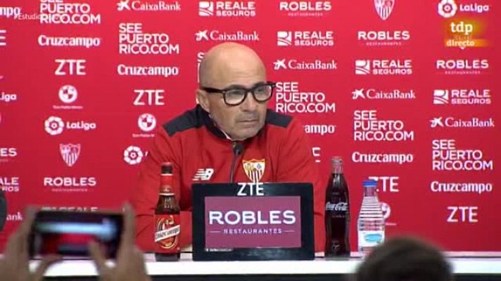 Sampaoli: "La clave ha sido no bajar los brazos"