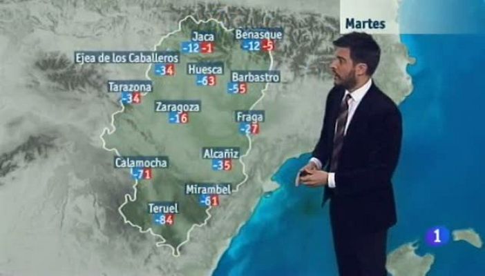 Noticias Aragón - El tiempo en Aragón - 16/01/2017