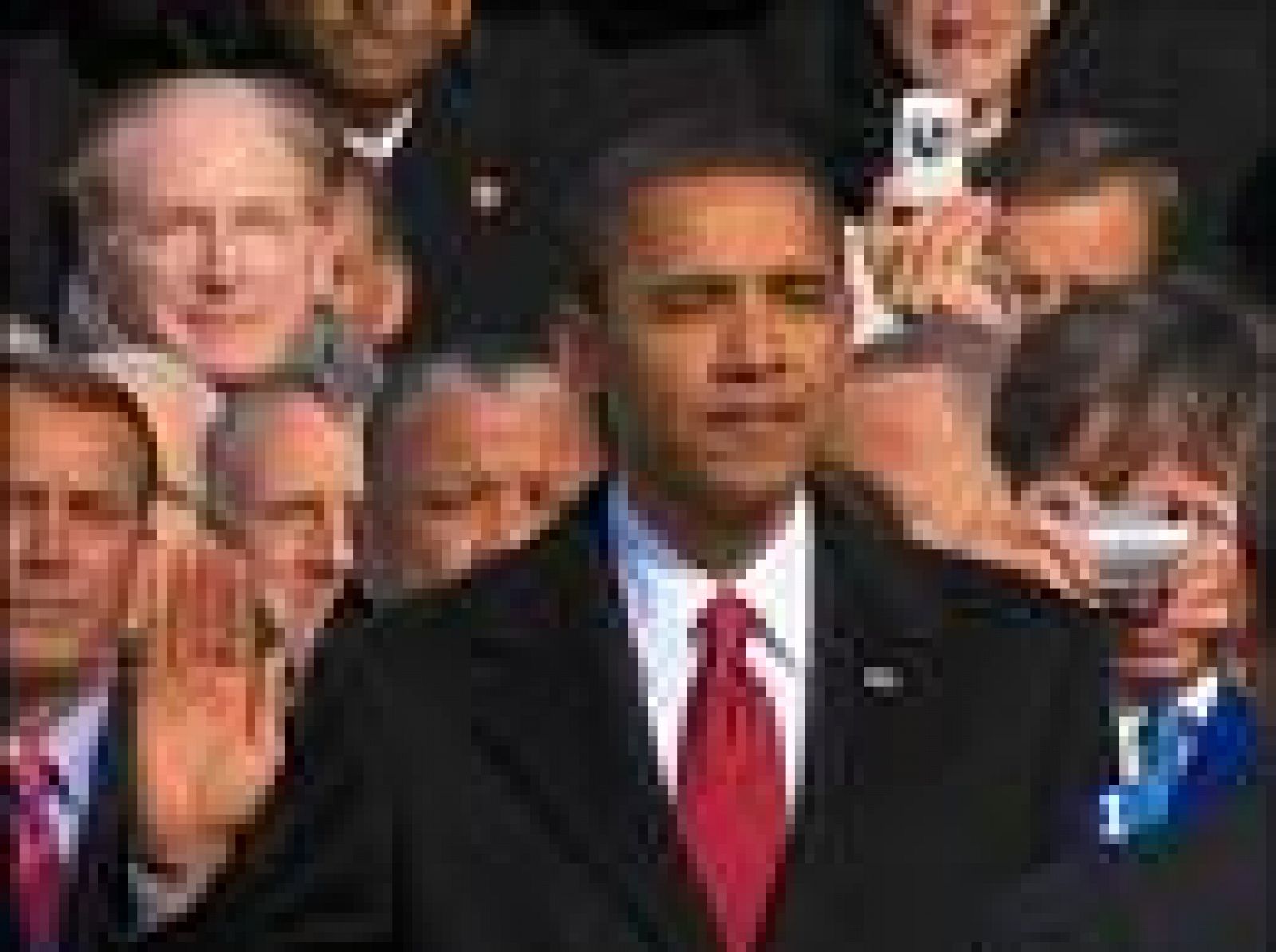 Sin programa: Obama jura ante miles de personas | RTVE Play