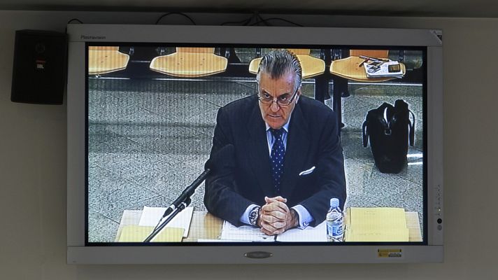 Telediario 1 - Bárcenas niega haberse apropiado de fondos del PP