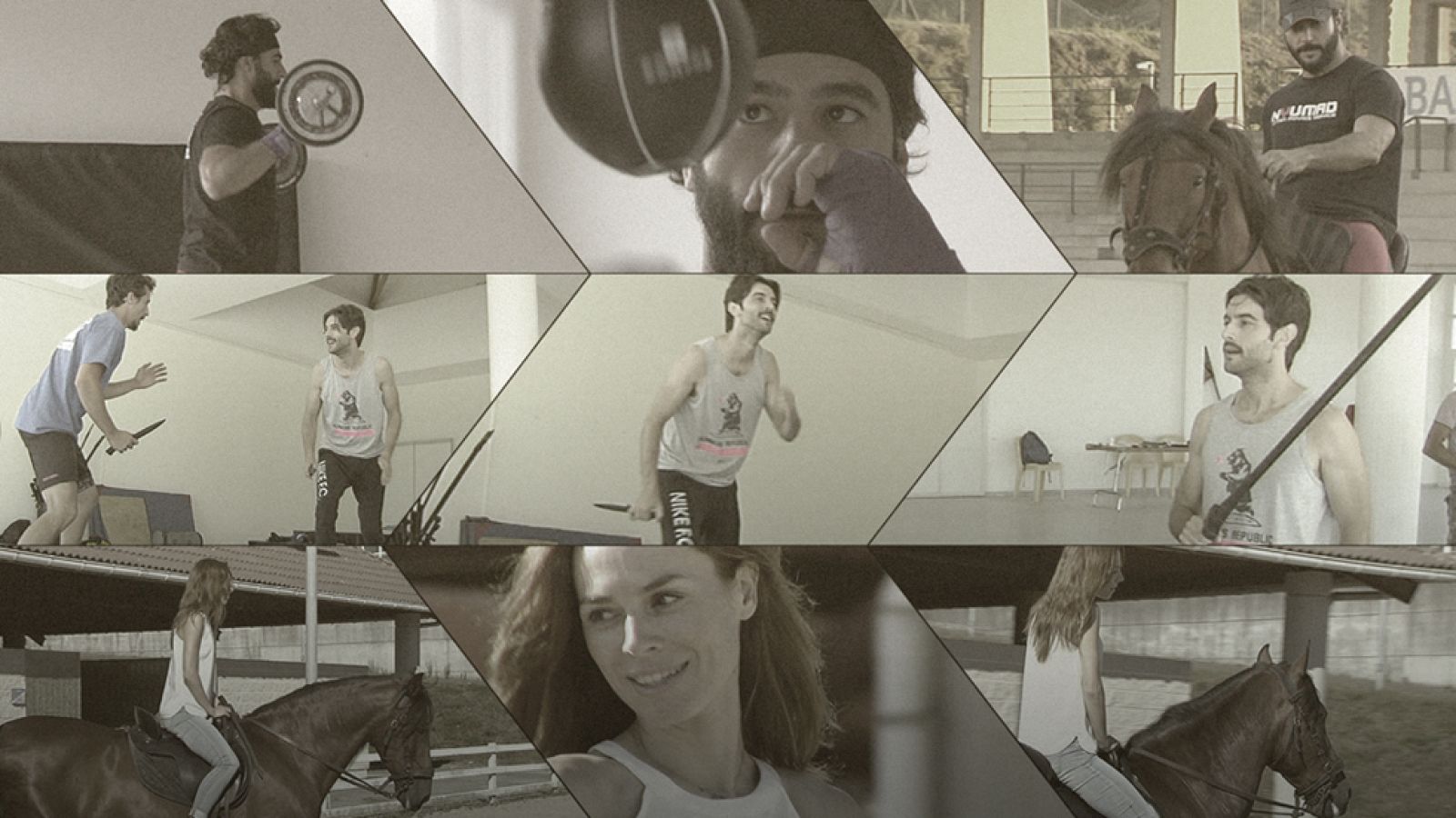 El final del camino - Making of - Los entrenamientos para la acción