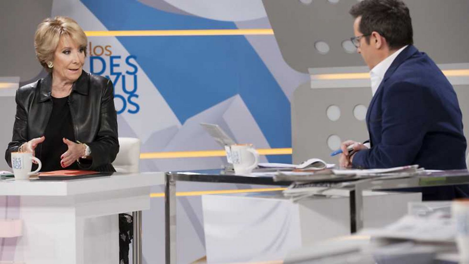 Los desayunos de TVE - Esperanza Aguirre, portavoz del Partido Popular en el Ayuntamiento de Madrid
