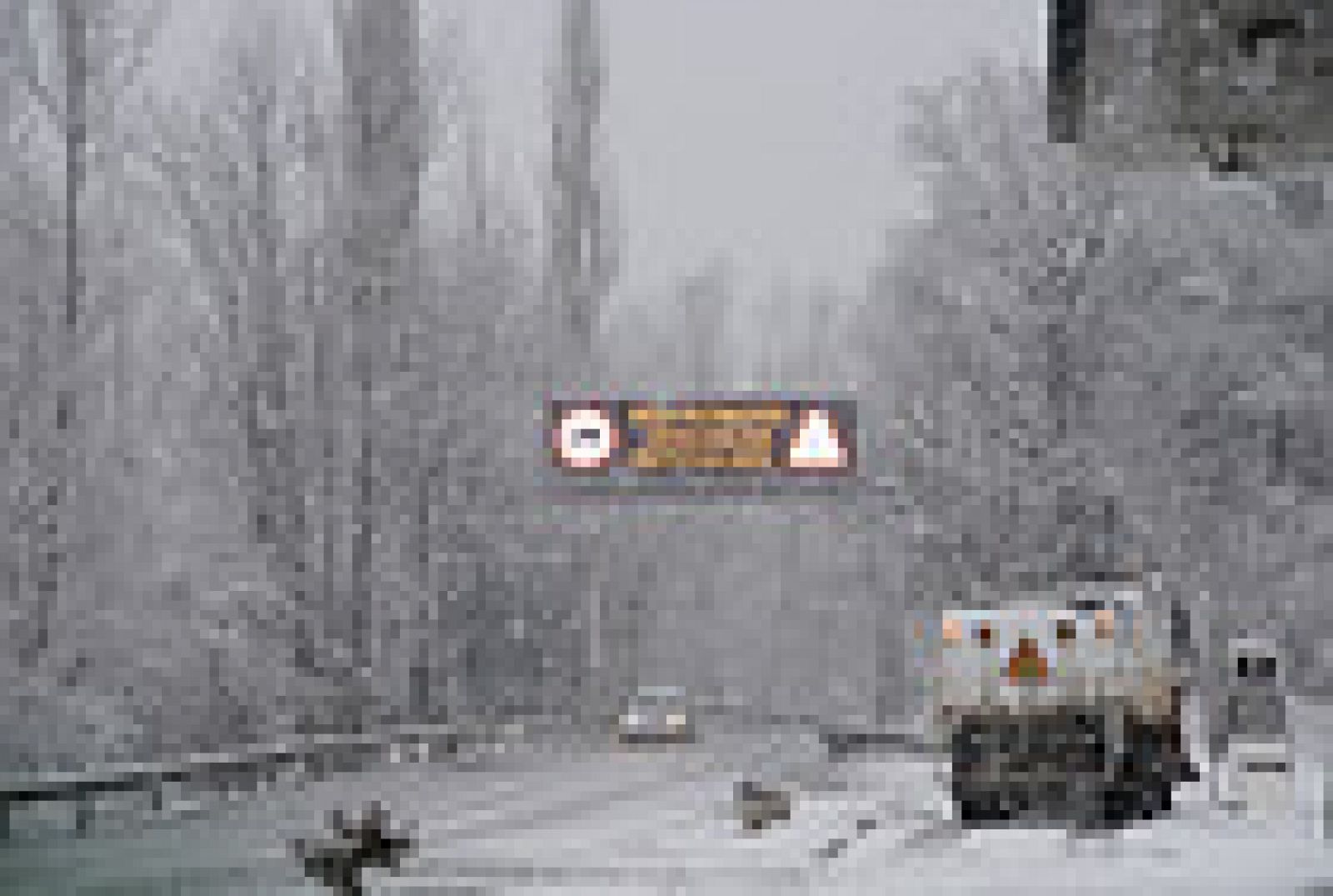 Alerta por frío y nieve en España