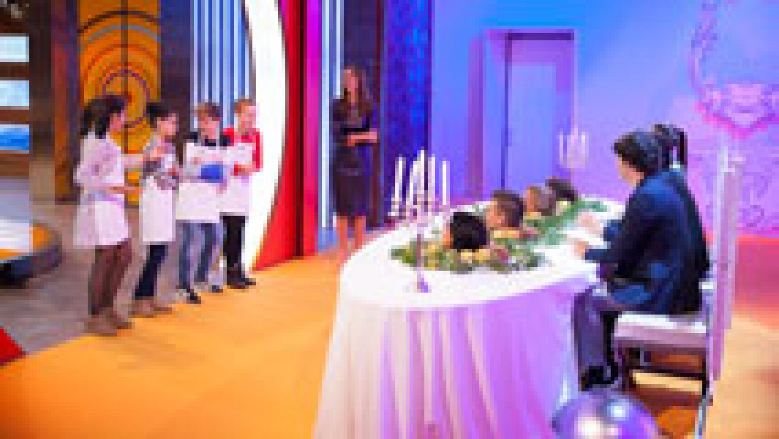 MasterChef Junior 4 - Los padres visitan las cocinas al estilo Familia Adams