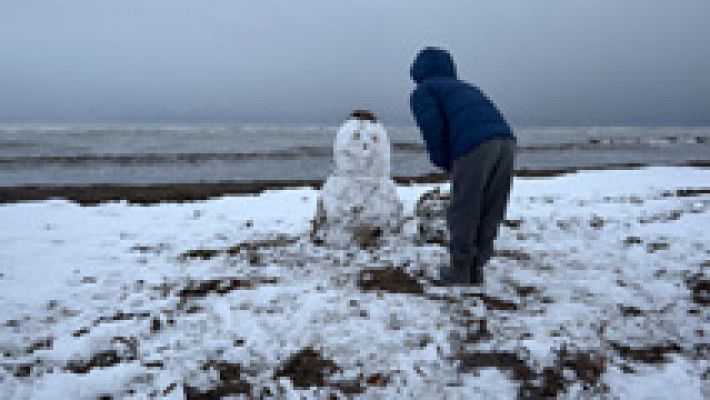 Alertas por nieve en el sudeste de la Península