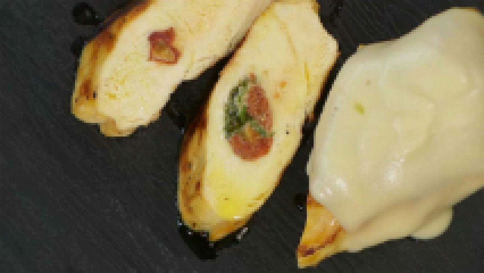 RTVE Cocina: Manjar blanco con pollo y ensalada | RTVE Play