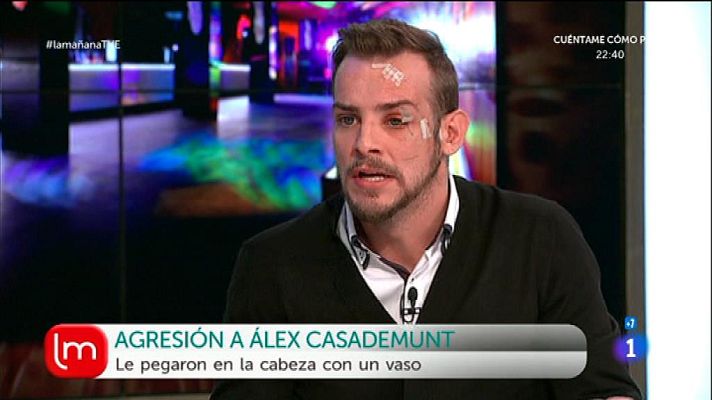 La mañana - Alex Casademunt agredido en una discoteca