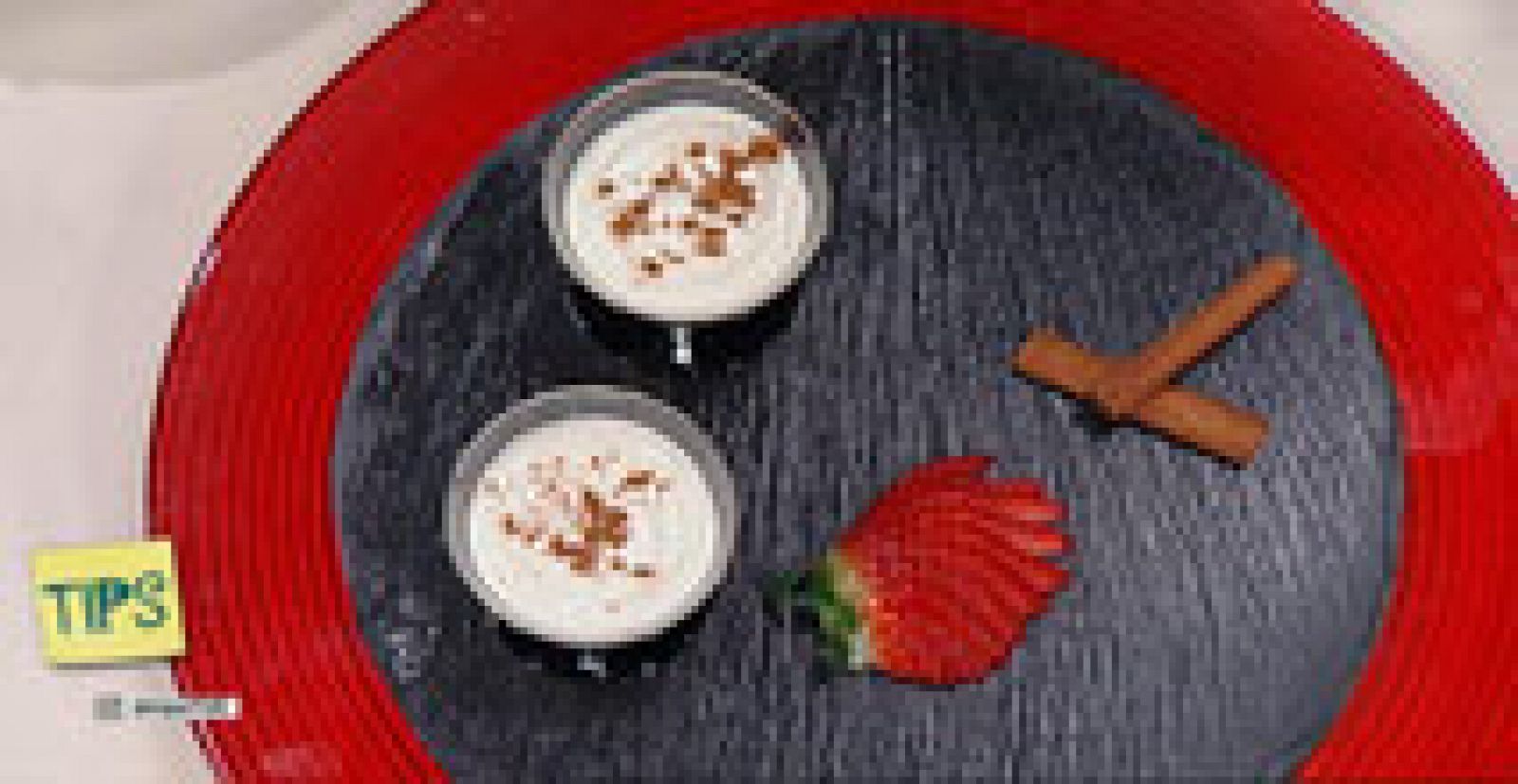 RTVE Cocina: Cocina - Chupito de arroz con leche y coulis de moras | RTVE Play