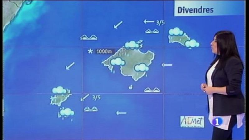 El temps a les Illes Balears - 19/01/17 