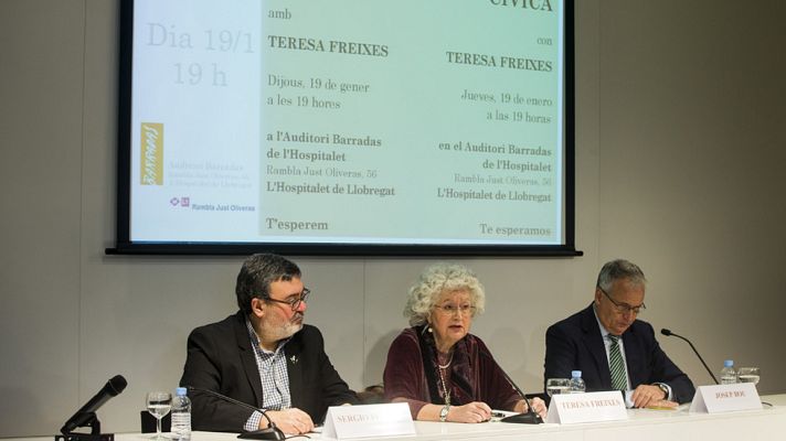 Telediario 1 - Se presenta en Barcelona la plataforma antisoberanista Concordia Cívica