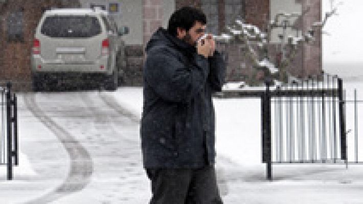 Telediario 1 - La epidemia de gripe sigue en plena fase de ascenso