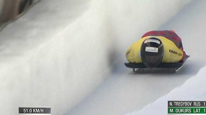 Deportes de hielo - Skeleton Masculino   Copa del Mundo 2ª Manga